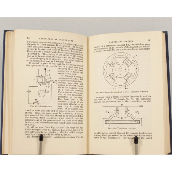 Principles of Electricity in MKS Units by A Morley and E Hughes,  1956 - Picture 6 of 10